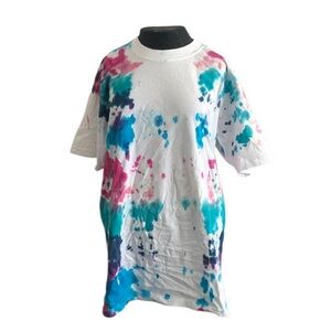 Kirklands Vibrant Tie-Dye Short Sleeve Tee